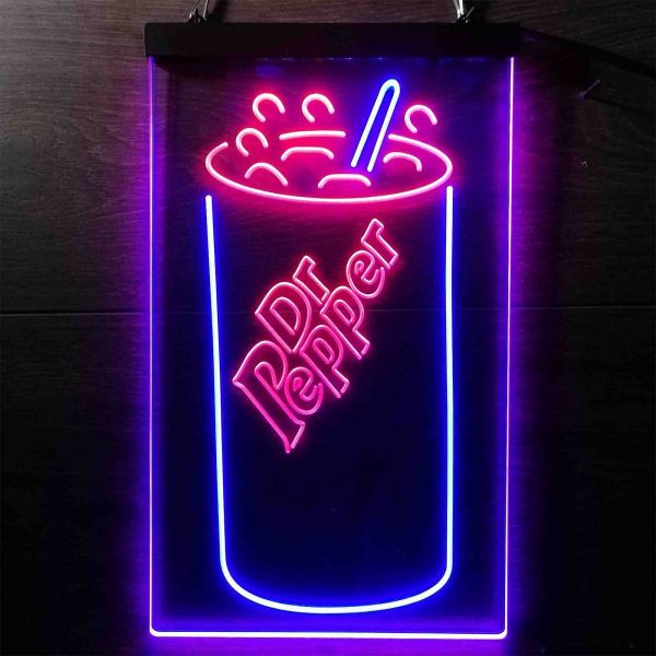 Dr. Pepper Cup Neon-Like LED Sign