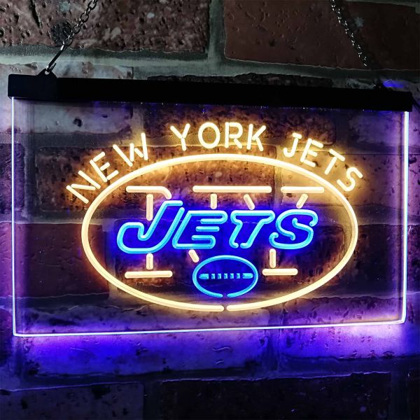 New York Jets Busch Light Neon-Like LED Sign