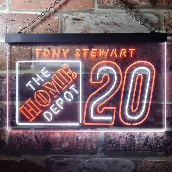 Tony Stewart 20 Neon-Like LED Sign