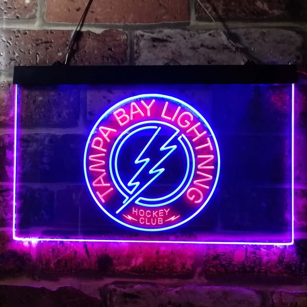 Tampa Bay Lightning 2020 Stanley Cup Lamp Neon Light Sign 24x20 HD Vivid