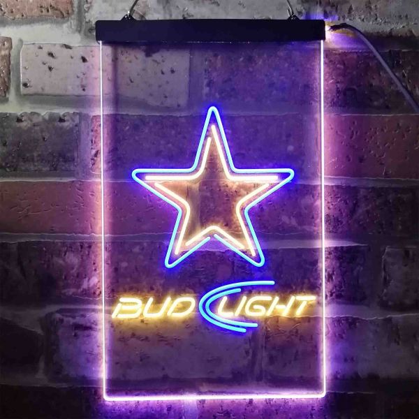 Dallas Cowboys Star LED Neon Sign