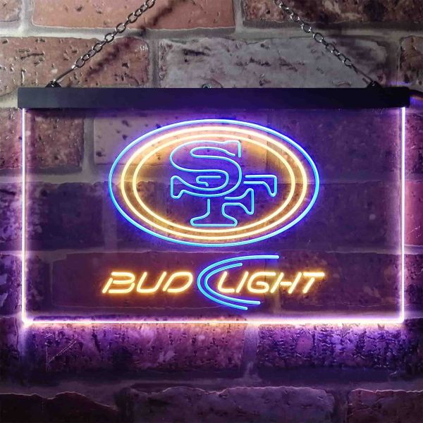 Bud Light San Francisco 49ers NFL LED Sign