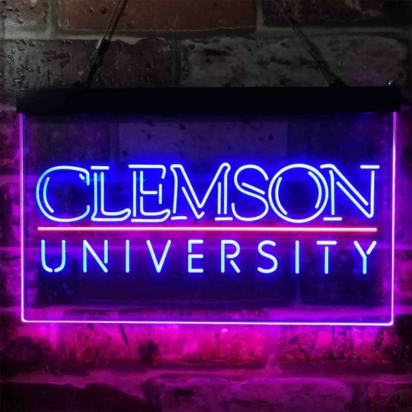 Clemson Logo Neon-Like LED Sign