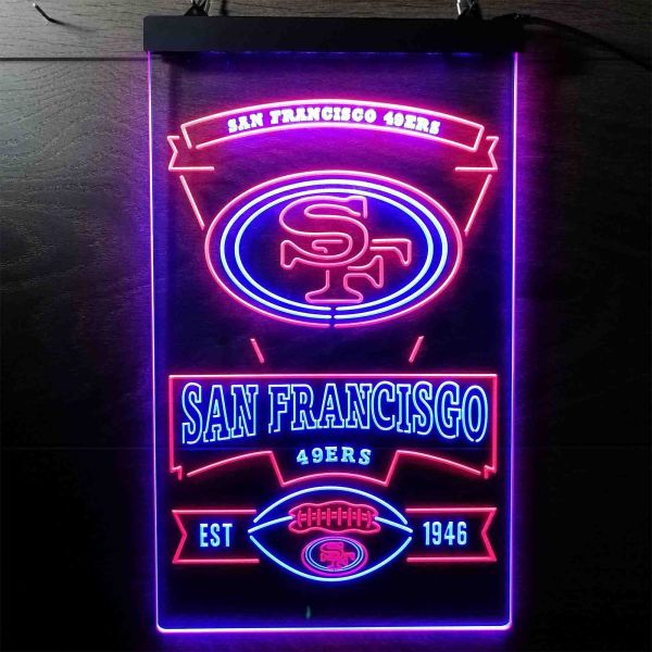 San Francisco 49ers EST 1946 Neon-Like LED Sign