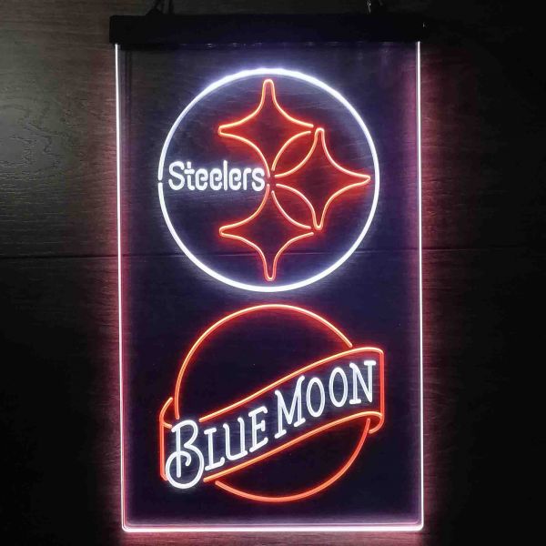 New Iron City Pittsburgh Steelers Neon Light Sign 16"x16" 