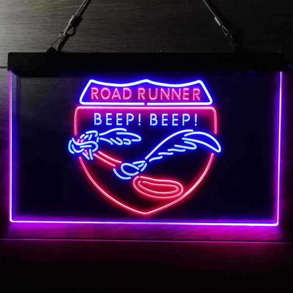 Road Runner Beep Beep Neon-Like LED Sign