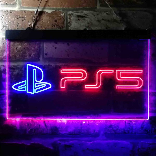 PlayStation PS5 Neon-Like LED Sign