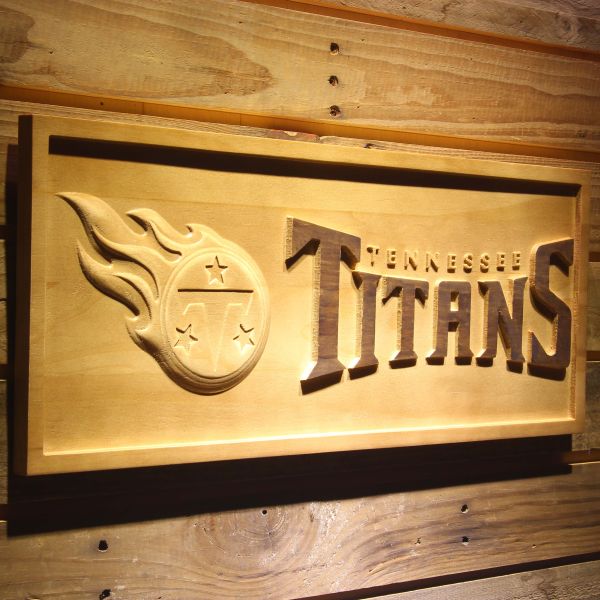 Tennessee Titans Custom Metal & Wood sign!