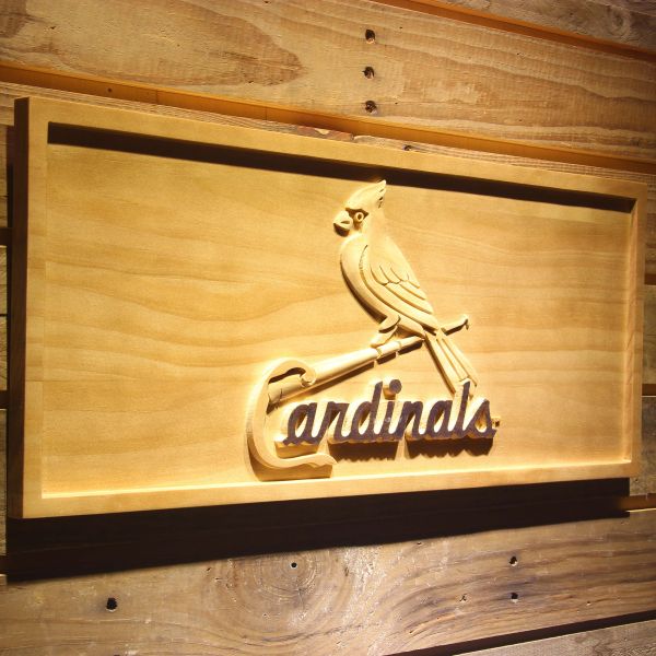 St. Louis Cardinals Unique 3D Wooden Sign 