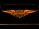 Harley Davidson Wings LED Neon Sign