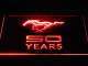 Ford Mustang 50 Years LED Neon Sign
