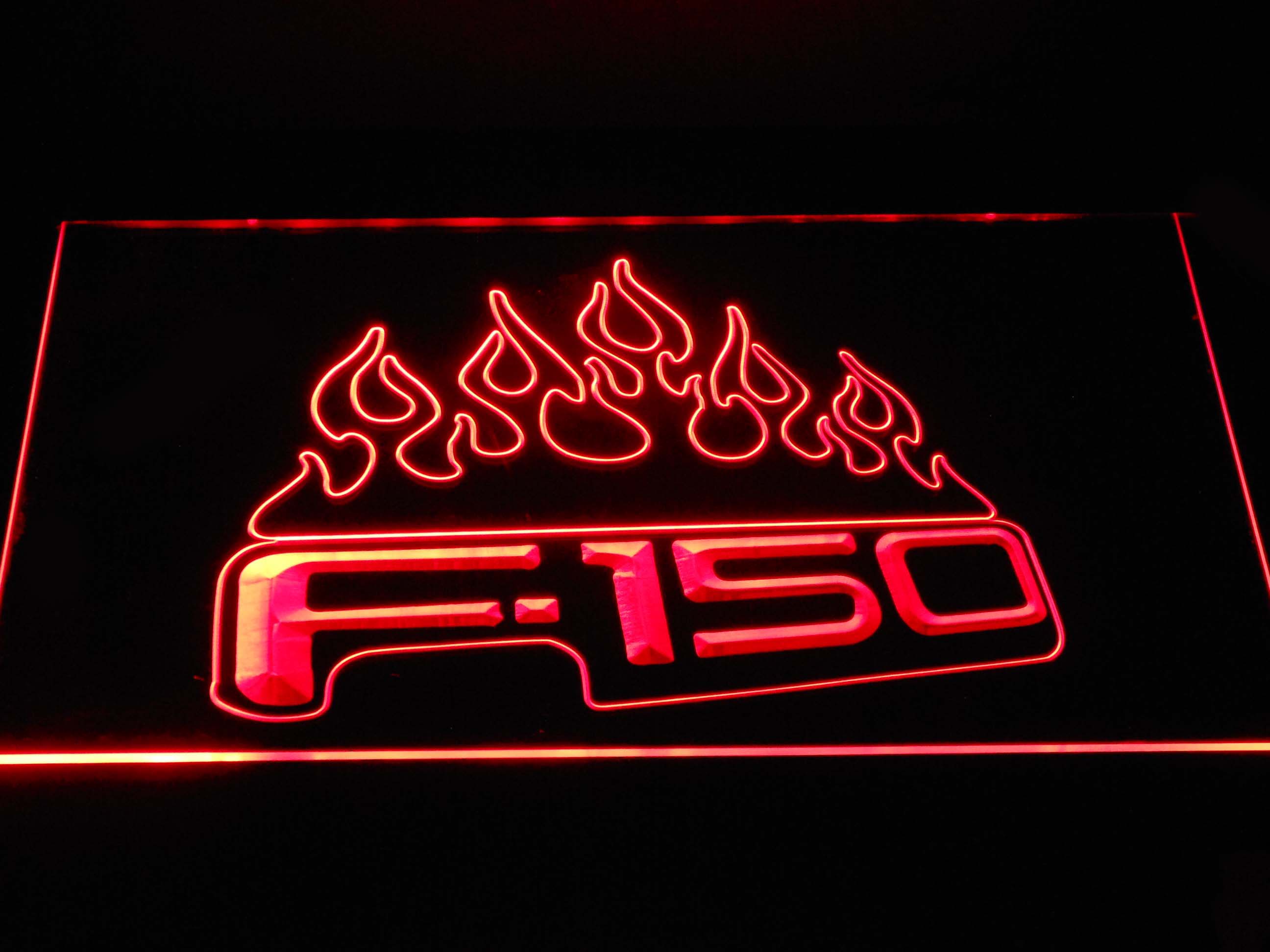 Ford Trucks Dealership LED sign wall lamp light opti neon Garage Dad's shop F150 