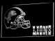Detroit Lions Helmet LED Neon Sign