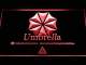 Resident Evil Umbrella Corporation LED Neon Sign