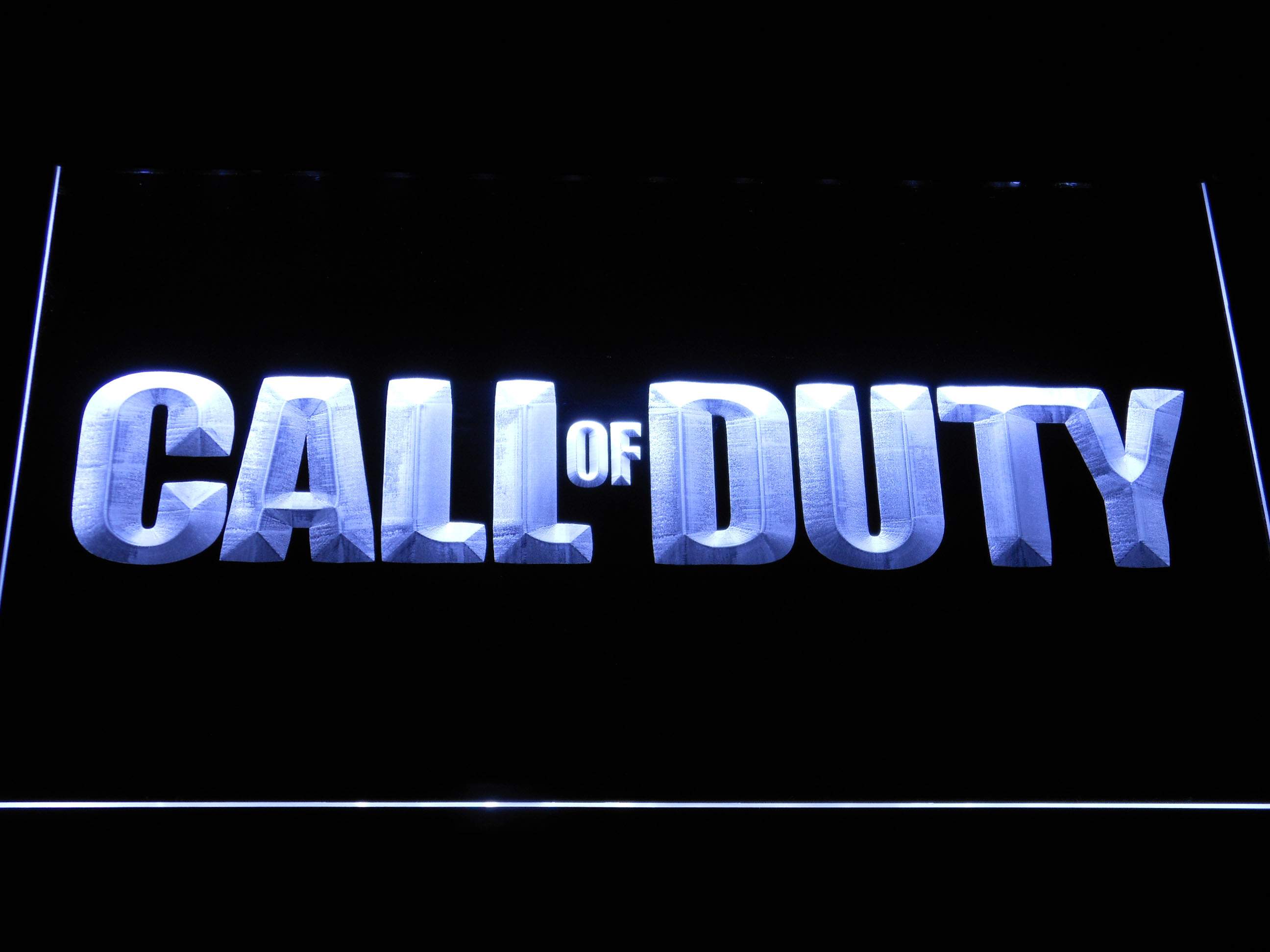 call of duty neon sign