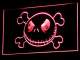 Nightmare Before Christmas Jack Skellington Head LED Neon Sign