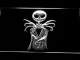 Nightmare Before Christmas Jack Skellington LED Neon Sign