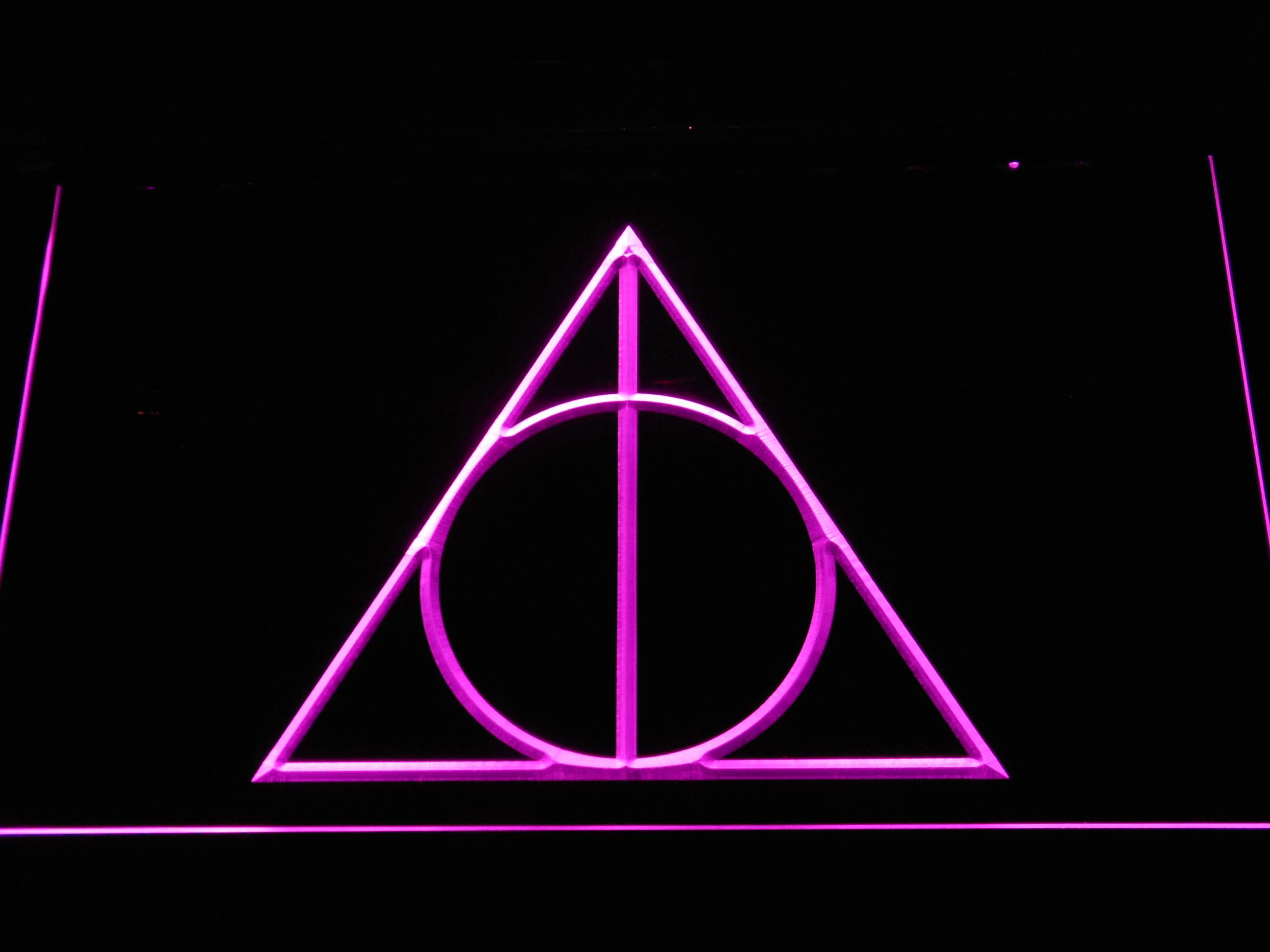 harry potter neon light