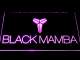 Los Angeles Lakers Kobe Bryant Black Mamba Logo LED Neon Sign