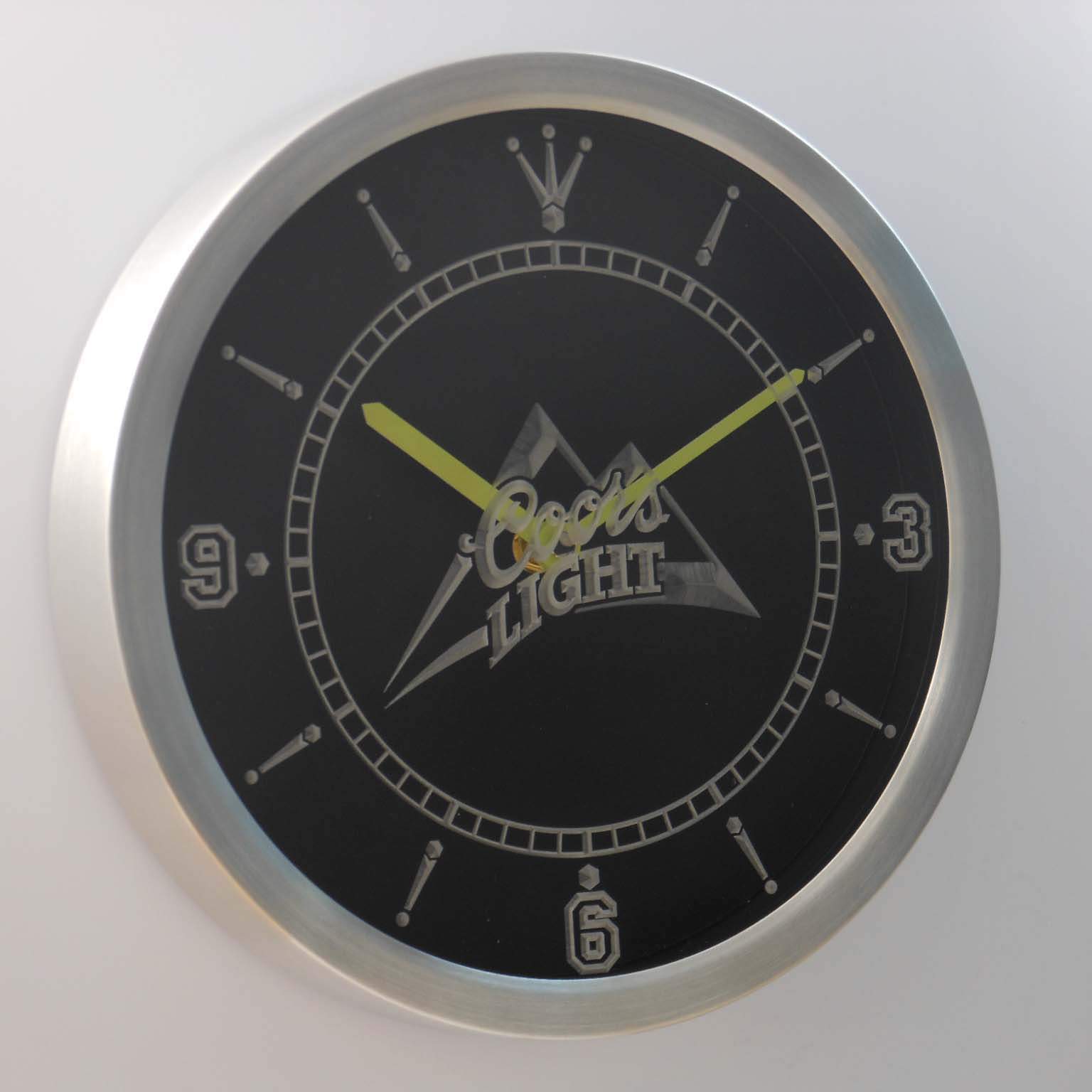 Coors Light LED Neon Wall Clock