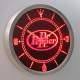 Dr Pepper LED Neon Wall Clock