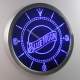Blue Moon LED Neon Wall Clock