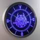 Disturbed LED Neon Wall Clock