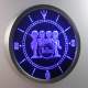 The Beatles Drum LED Neon Wall Clock