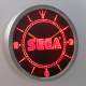 Sega LED Neon Wall Clock