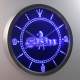 Skin Industries 2 LED Neon Wall Clock