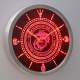 US Marine Corps LED Neon Wall Clock