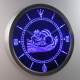 Alice in Wonderland Cheshire Cat LED Neon Wall Clock
