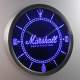 Marshall Amplification LED Neon Wall Clock