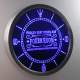 Poker Room World's Best Poker Bar LED Neon Wall Clock