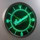 Budweiser King of Beers Slanted LED Neon Wall Clock