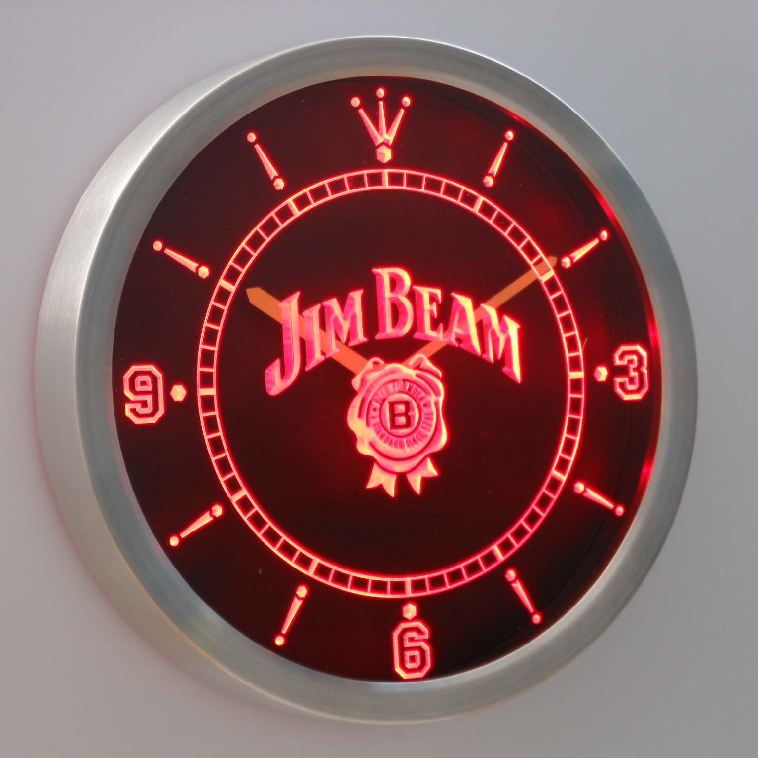 Jim Beam Wall Clock - The Best Picture Of Beam