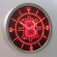 Boston Bruins LED Neon Wall Clock