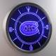 Montreal Canadiens LED Neon Wall Clock