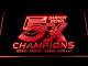 New England Patriots 5X Super Bowl Champions LED Neon Sign