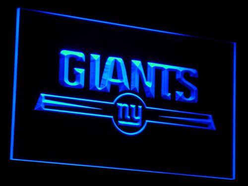 New York Giants Text LED Neon Sign SafeSpecial LED Signs