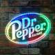 Dr Pepper Logo RGB LED Sign