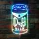 The Simpsons Duff Beer Can RGB LED Sign