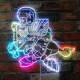 Dallas Cowboys Cowboy Riding Horse RGB LED Sign