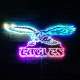 Philadelphia Eagles Eagle with Football RGB LED Sign