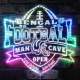 Cincinnati Bengals Man Cave RGB LED Sign