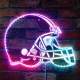 Cleveland Browns Helmet Logo RGB LED Sign