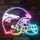 Denver Broncos Helmet Logo RGB LED Sign