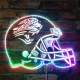 Jacksonville Jaguars Helmet Logo RGB LED Sign