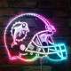 Miami Dolphins Helmet Logo RGB LED Sign