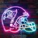 Tampa Bay Buccaneers Helmet Logo RGB LED Sign